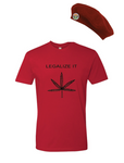2021 Signature Legalize It  Red Tee & Beret