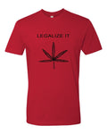 Peter Tosh Legalize It Red Tee